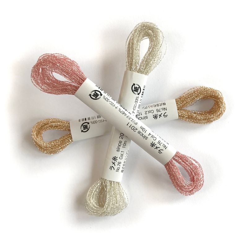 Sparkle Metallic Embroidery Floss Cosmo Embroidery Floss Etsy Australia