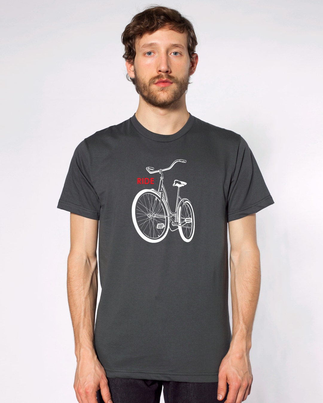 Bike Shirt Bicycle Tee Bike Tshirt Ride Bicycle Shirt Mens - Etsy