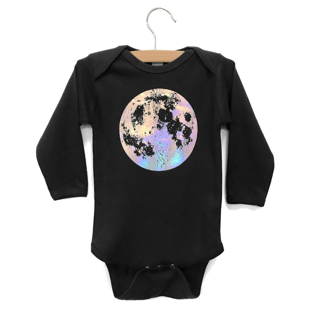 Moon Onesie Baby Clothes Moon Shirt Baby Clothing Unisex - Etsy