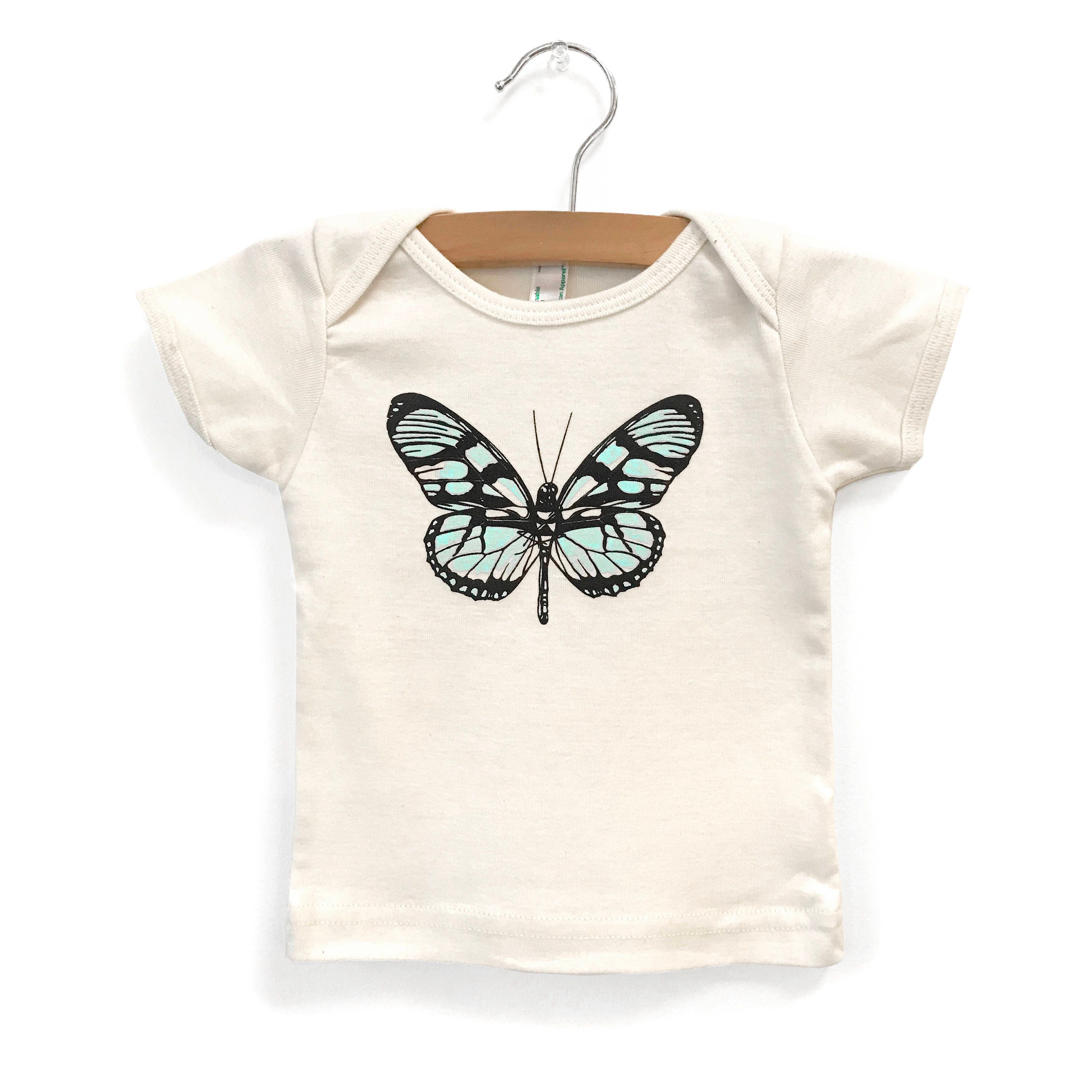 Cabeza De Bebé Con Sombrero Butterfly Printing Algodón De De 