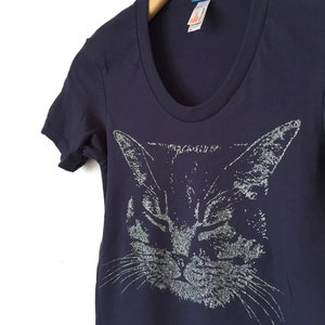 Cat T-shirt, Womens Cat Shirt, Kitty T-shirt, Cat Lovers Shirt, Crazy ...