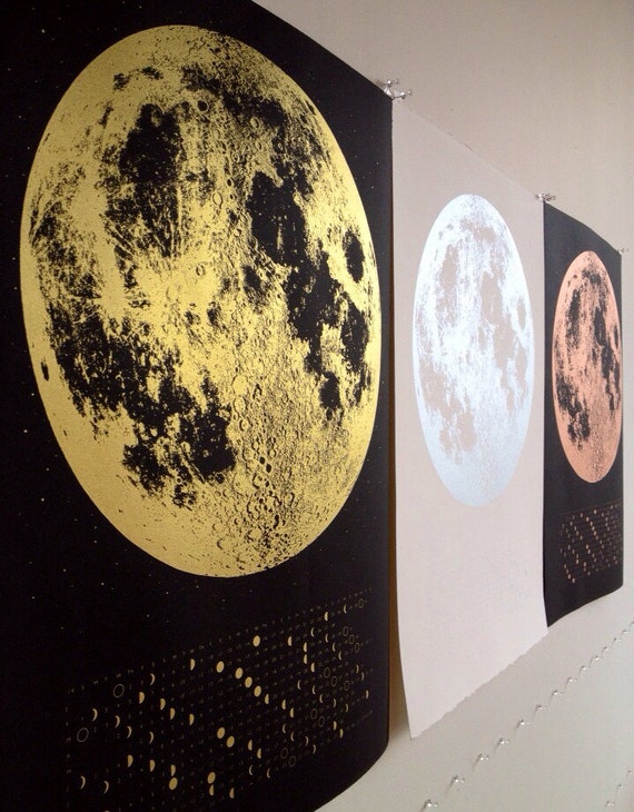 Full Moon 2022 Moon Phases Calendar Lunar Phase Screen Print | Etsy