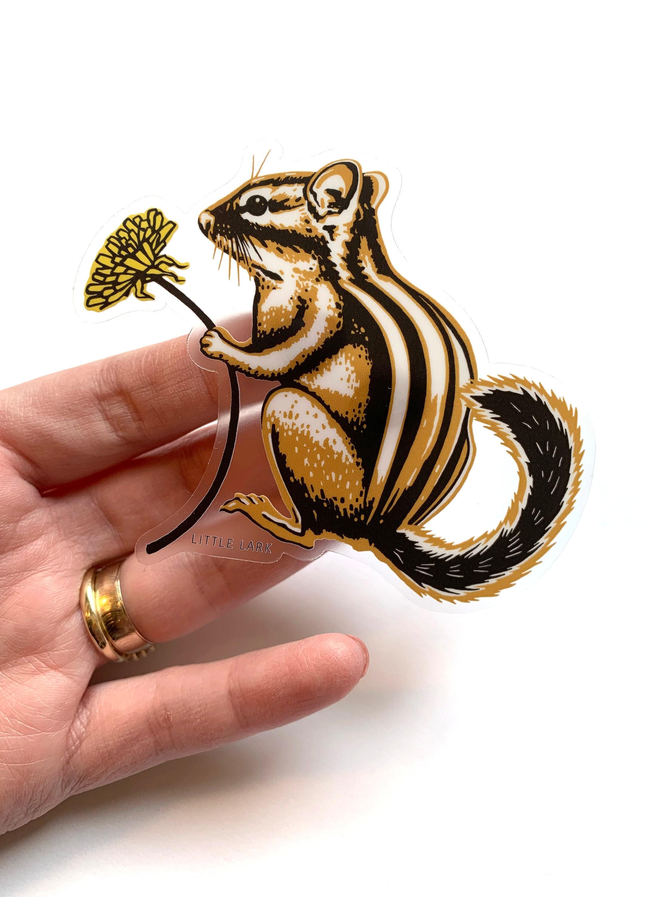 Flower Chipmunk - Etsy