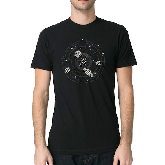 Planets T-Shirt Solar System Tee Planets T-Shirt Solar System Tee