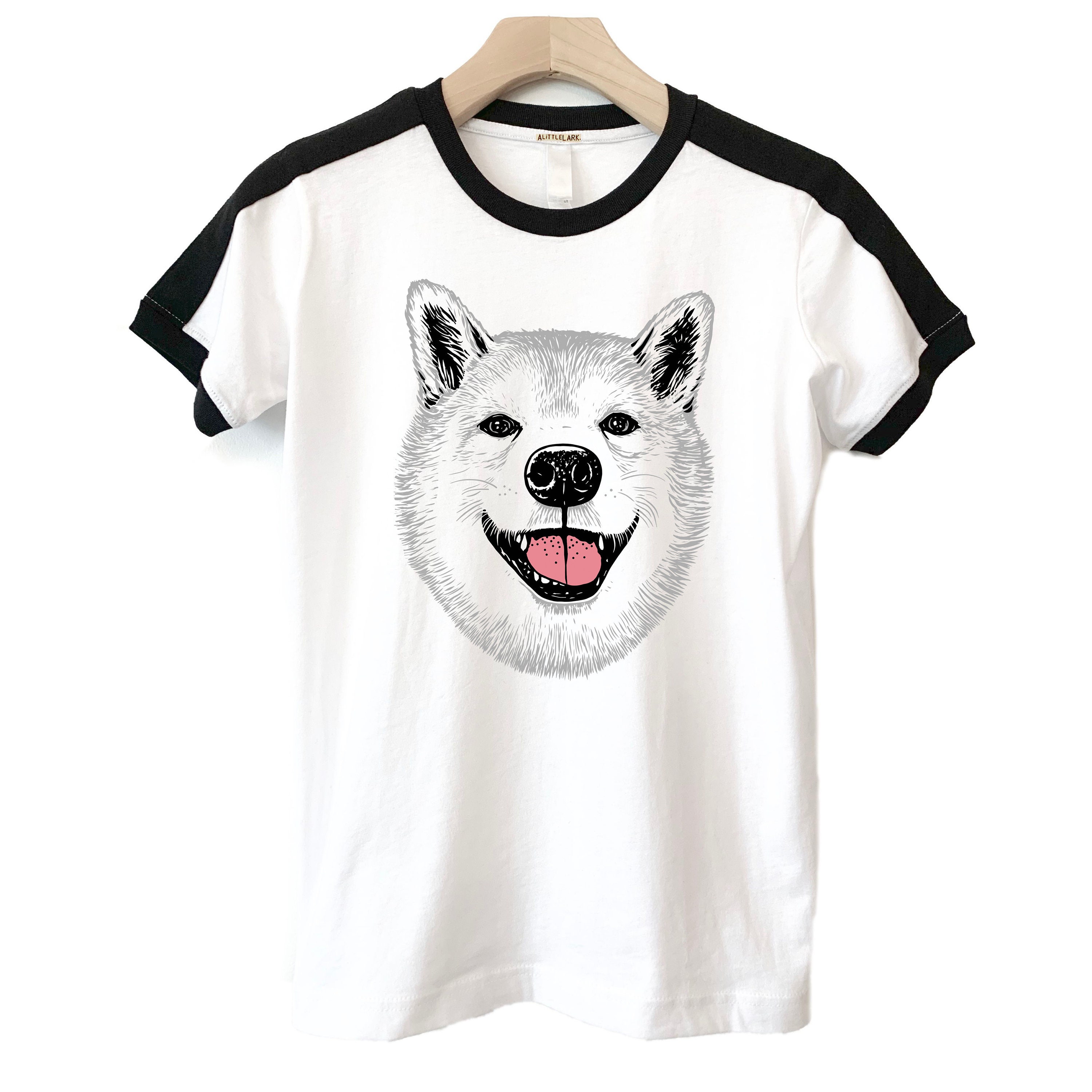 Turkmenistan アラバイ犬イラストTシャツ S ピンバッジセット EXPO 2025 大阪万博 トルクメニスタン Tシャツ アラバイ犬