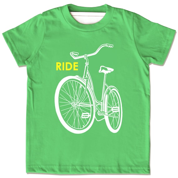 Kids bike best sale shirt
