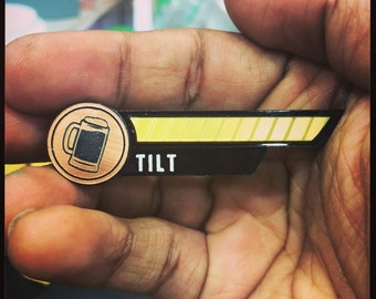 Tilt Meter Pins - Video Game Pins - Cyberpunk Accessories - Adulting Gifts - Kawaii Clothing