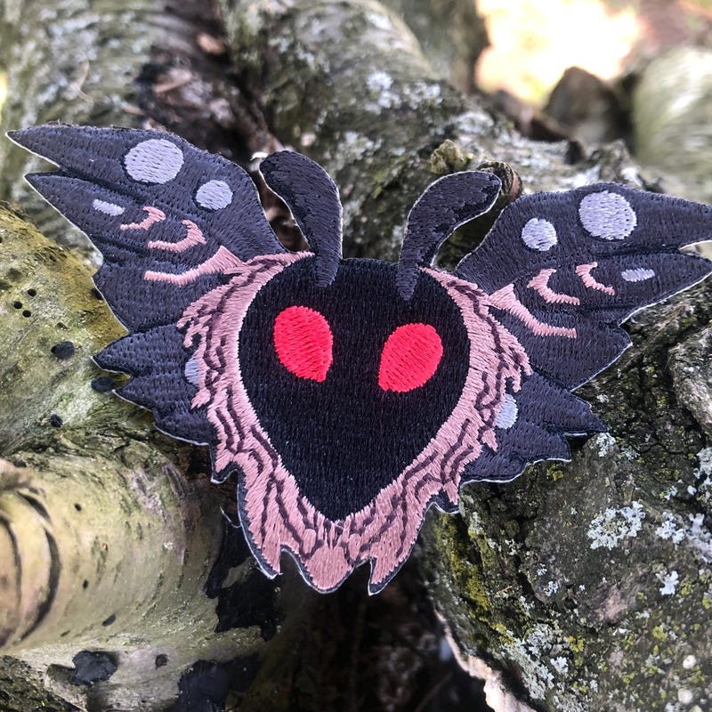 Mothman Patch - Etsy