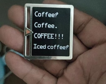 Sliding RPG Action Wähler Pins - Videospiel Schmuck Accessoires nerdig Geschenke