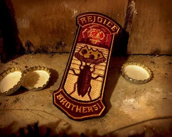 Rejoice Brothers - Bügelbild - Atomapokalypse - Wasteland Gaming