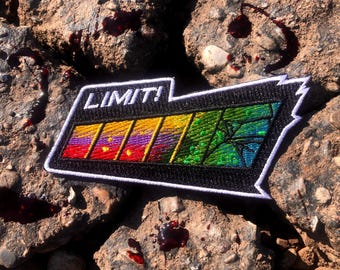 Limit Break - Bügelbild Fantasy Rollenspiel Aufnäher