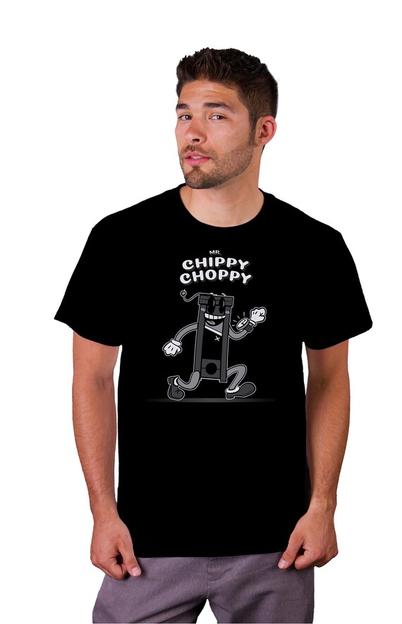 Mr. Chippy Choppy T-shirts- Cyberpunk Apparel - Wallstreetbets