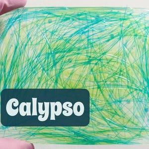 Large Pully Pad, “Calypso” Fidget for Trichotillomania, Dermatillomania, Autism, ADHD