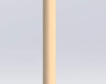 Vertical Drumstick Display Rack - for a One single Drumstick