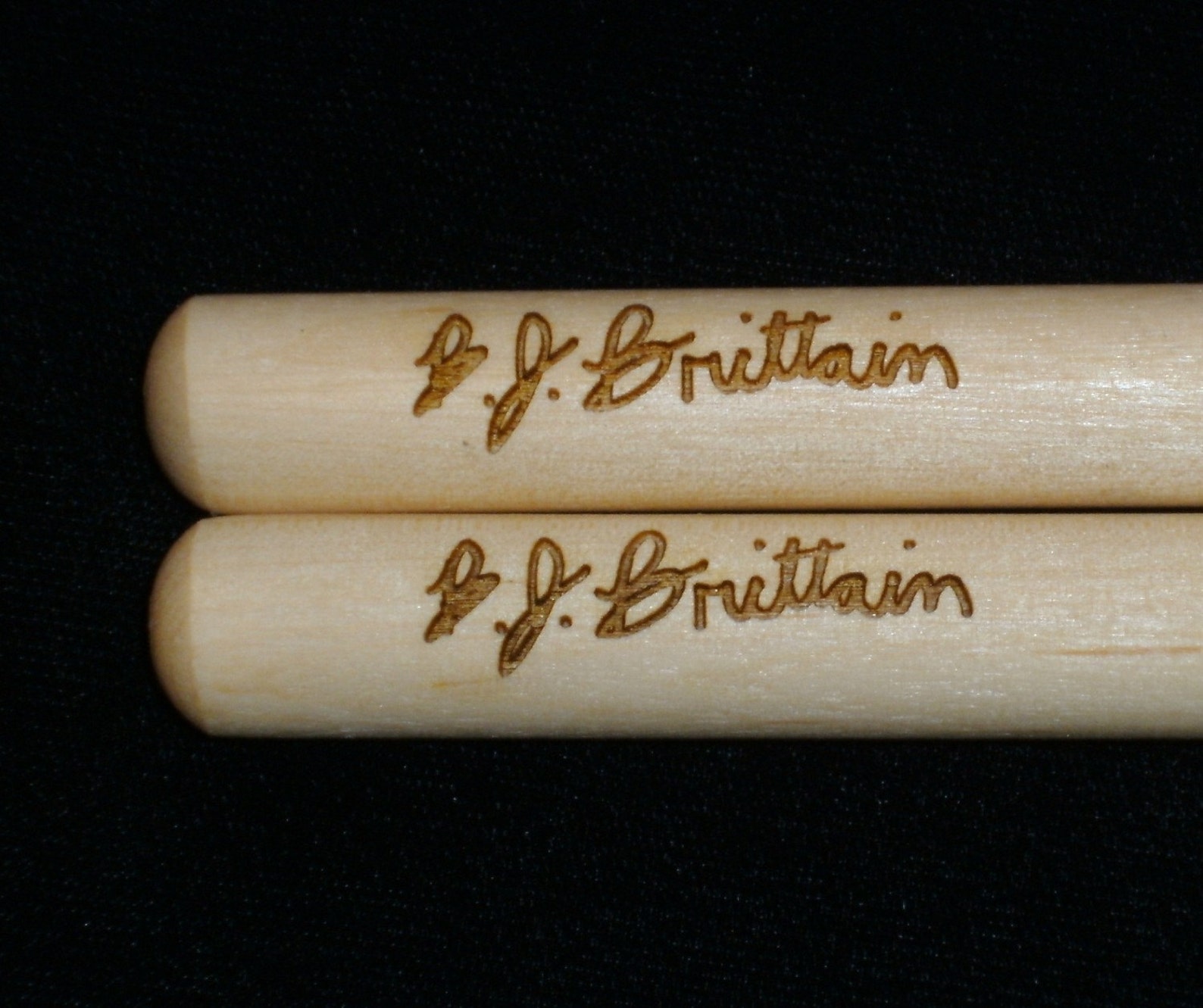 Personalized Laser Engraved 2B Drumsticks With YOUR Signature Etsy