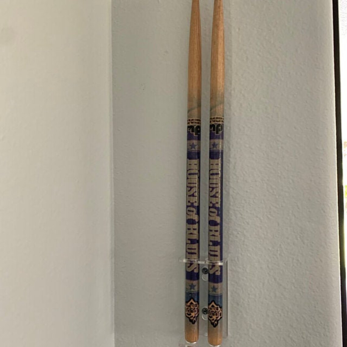 Vertical Drumstick Display Rack for a Single Pair of Etsy UK