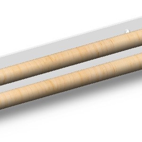 Drumstick Display Rack - for a Single Pair of Drumsticks