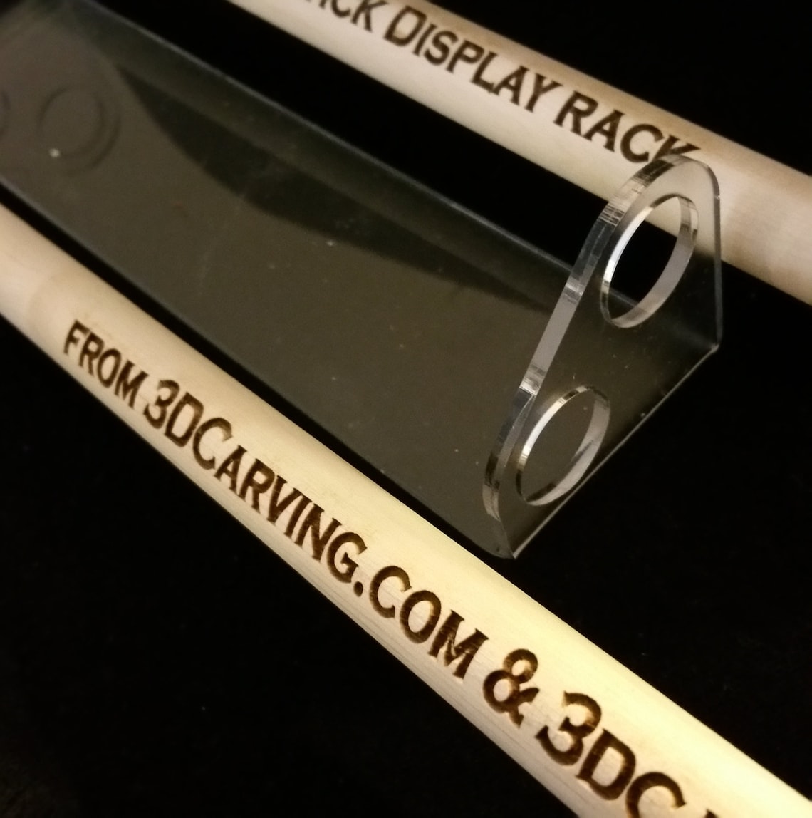 Drumstick Display Rack and Drumstick Holder for a Single Pair Etsy