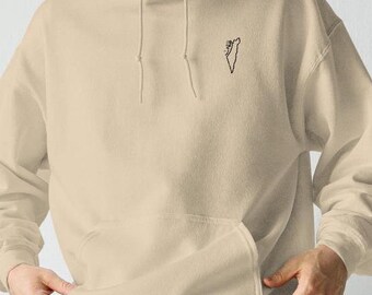 Palestine embroidered Palestine Hoodie, Free Palestine hoodie, Palestine Flag, Stand With Palestine, Gaza Unisex, Palestine Gift,