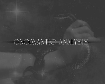 Onomantic Horoscope Reading  | Numerology + Astrology + Tarot | To Reveal Your Destiny