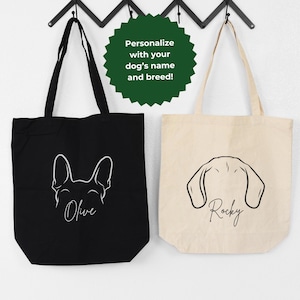 Dog lover totes, dog tote bag personalized, personalized tote, multiple dog, custom dog tote bag, mom dog tote bag,  mom dog tote bags, dog