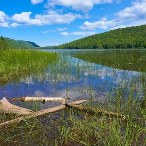 Lake Landscape Photo- Porcupine Mountains -Digital Download