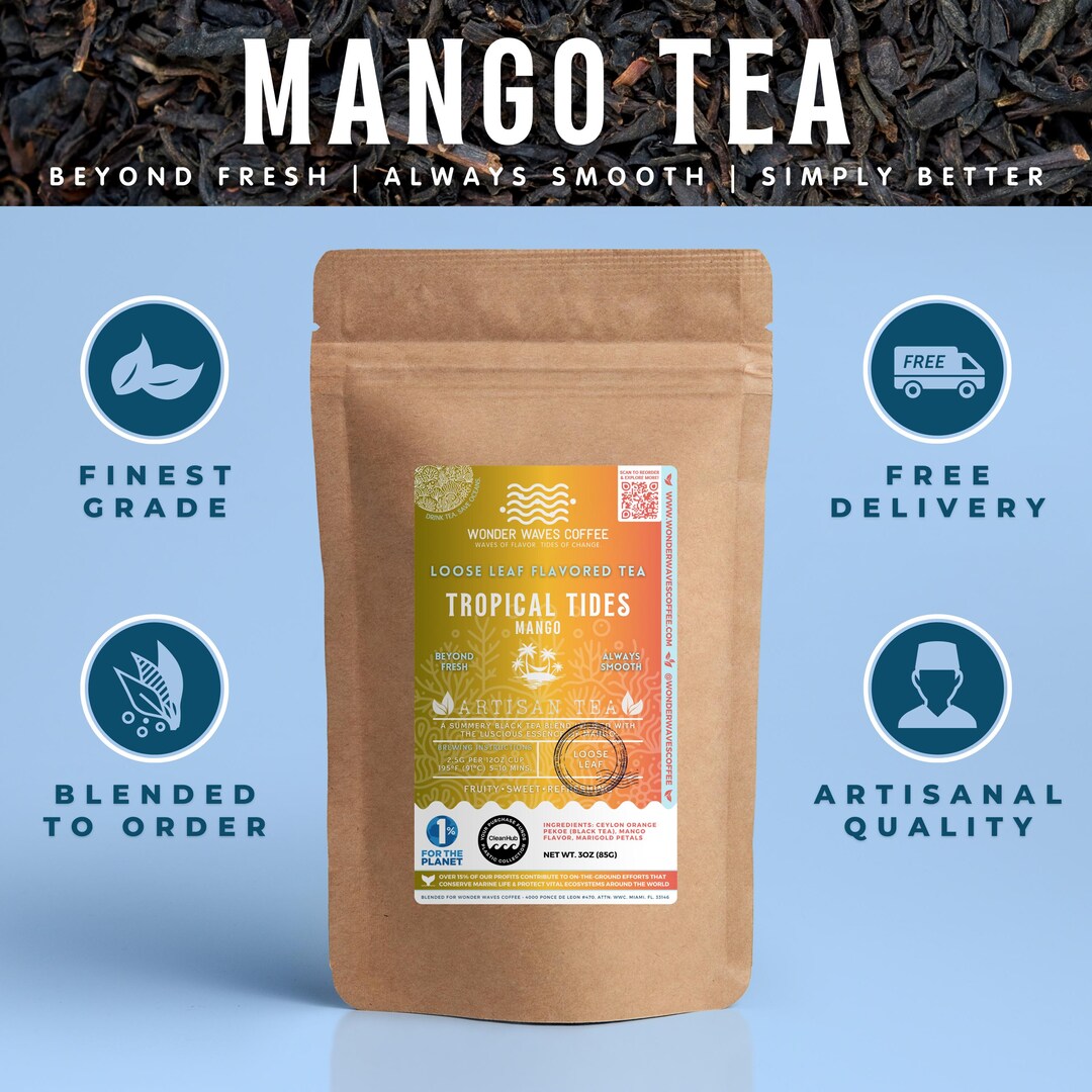 Mango Tea – Fruity, Sweet & Refreshing | Black Tea With Mango Flavor ...