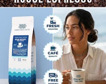 Espresso Coffee – Bold & Smooth | Dark Roast | Fresh Roasted to Order | Small Batch Specialty Coffee | Whole Bean or Ground | FREE SHIPPING