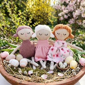 Sheep Doll Sewing Pattern with Dress (PDF) & Interactive Map