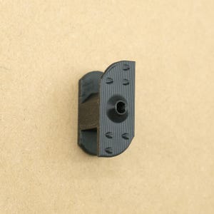 Adjustable Picture Hook for Acoustic Panels, Non-Damaging Slat Wall Picture Hanger for Wood Panel Walls & Studio DecorAcoustic Panel Hooks image 4