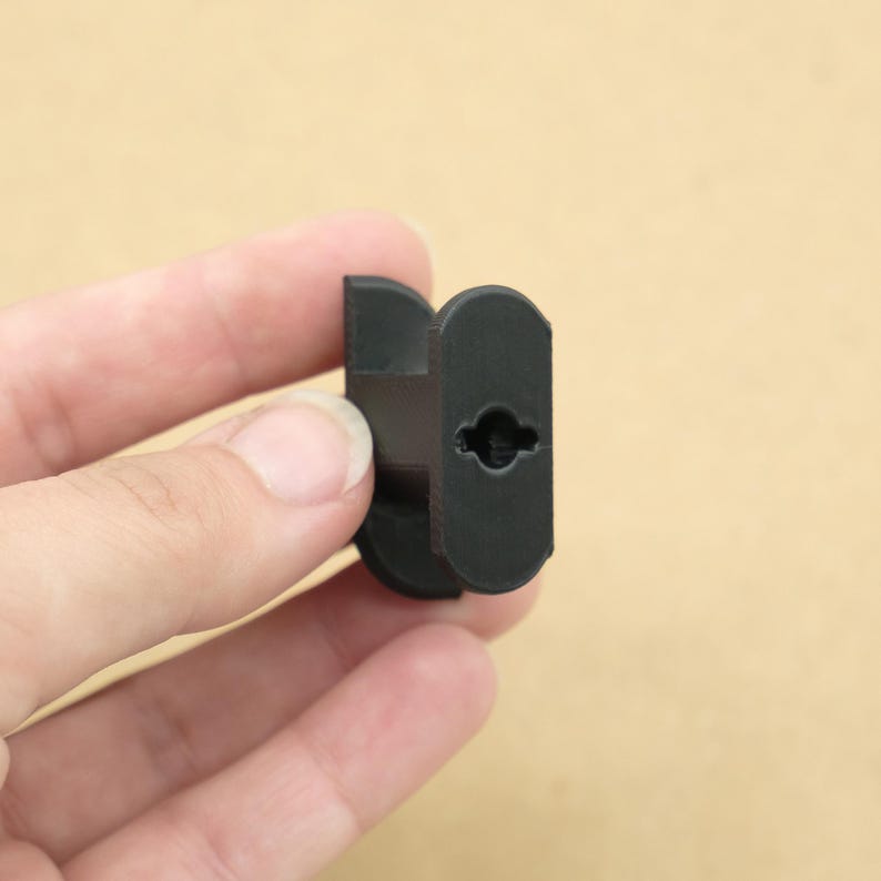 Adjustable Picture Hook for Acoustic Panels, Non-Damaging Slat Wall Picture Hanger for Wood Panel Walls & Studio DecorAcoustic Panel Hooks image 6