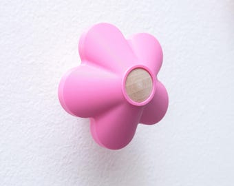 Blumen-Wandhaken, Kindergarderobe, Babyzimmer Deko, Süße Kleiderhaken, Dekorativer Haken für Babyzimmer, Bunte Wandhaken