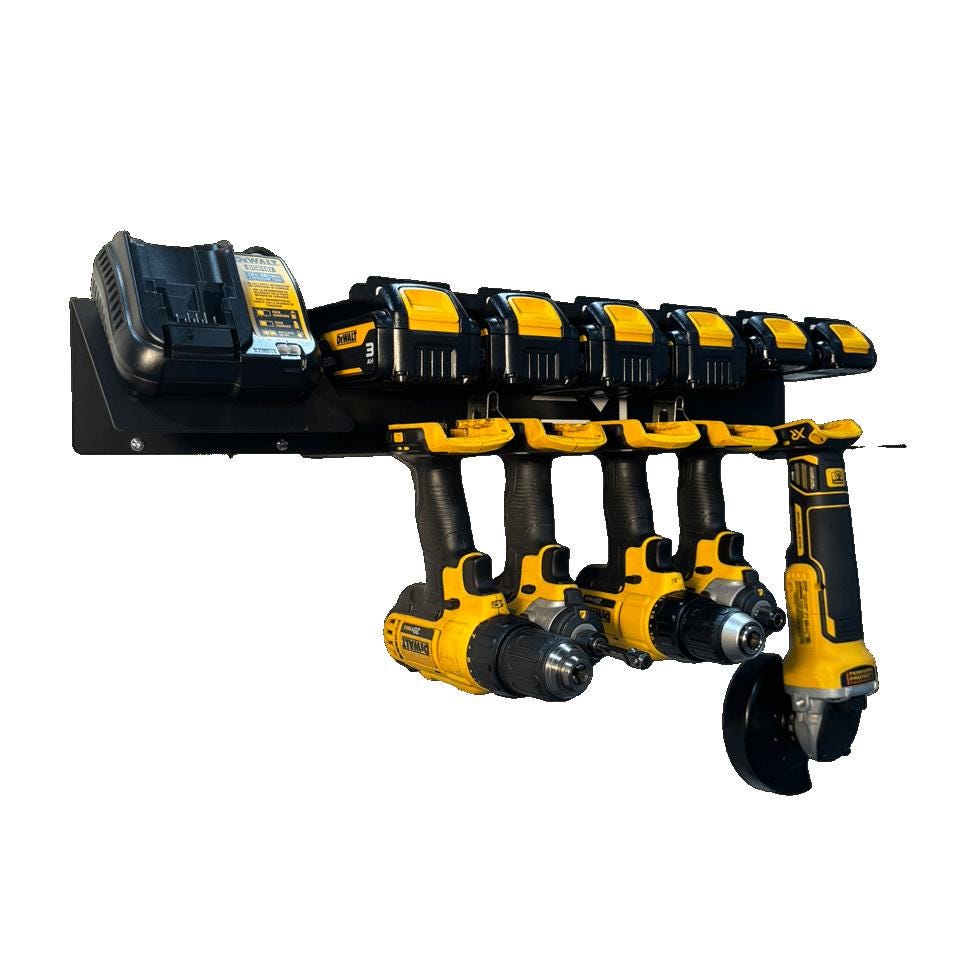 DeWalt Akkuhalter für 3 Akkus - Wandhalterung für 18V/20V XR (Neu (gemäss Beschreibung)) in