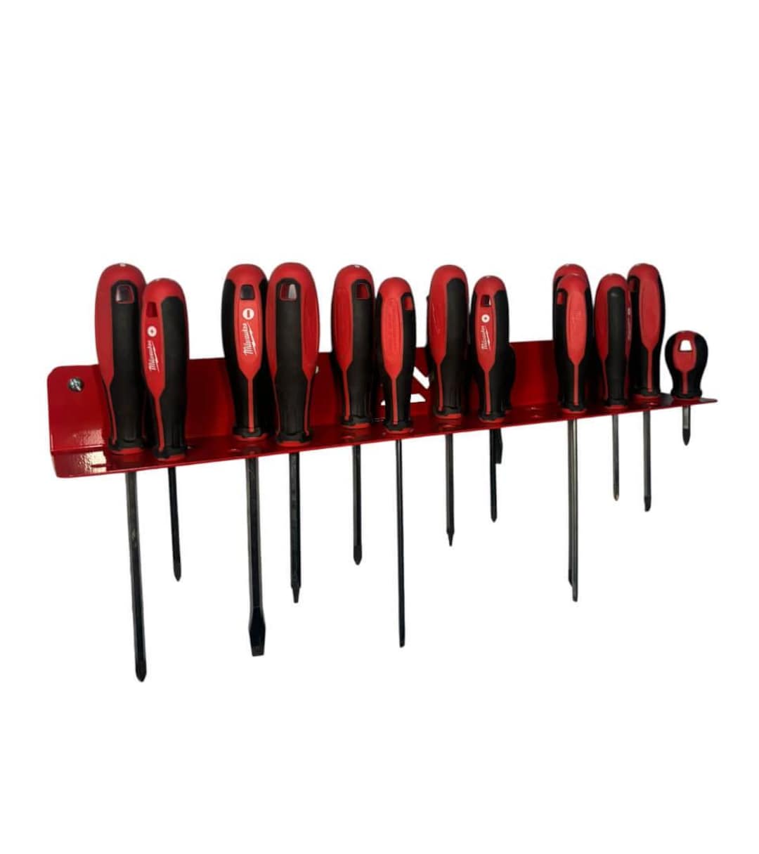 Screwdriver Rack: 25-tool Organizer - Compatible With Milwaukee - Etsy