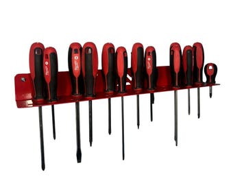 Porta cacciaviti: organizer per 25 utensili - Compatibile con Milwaukee