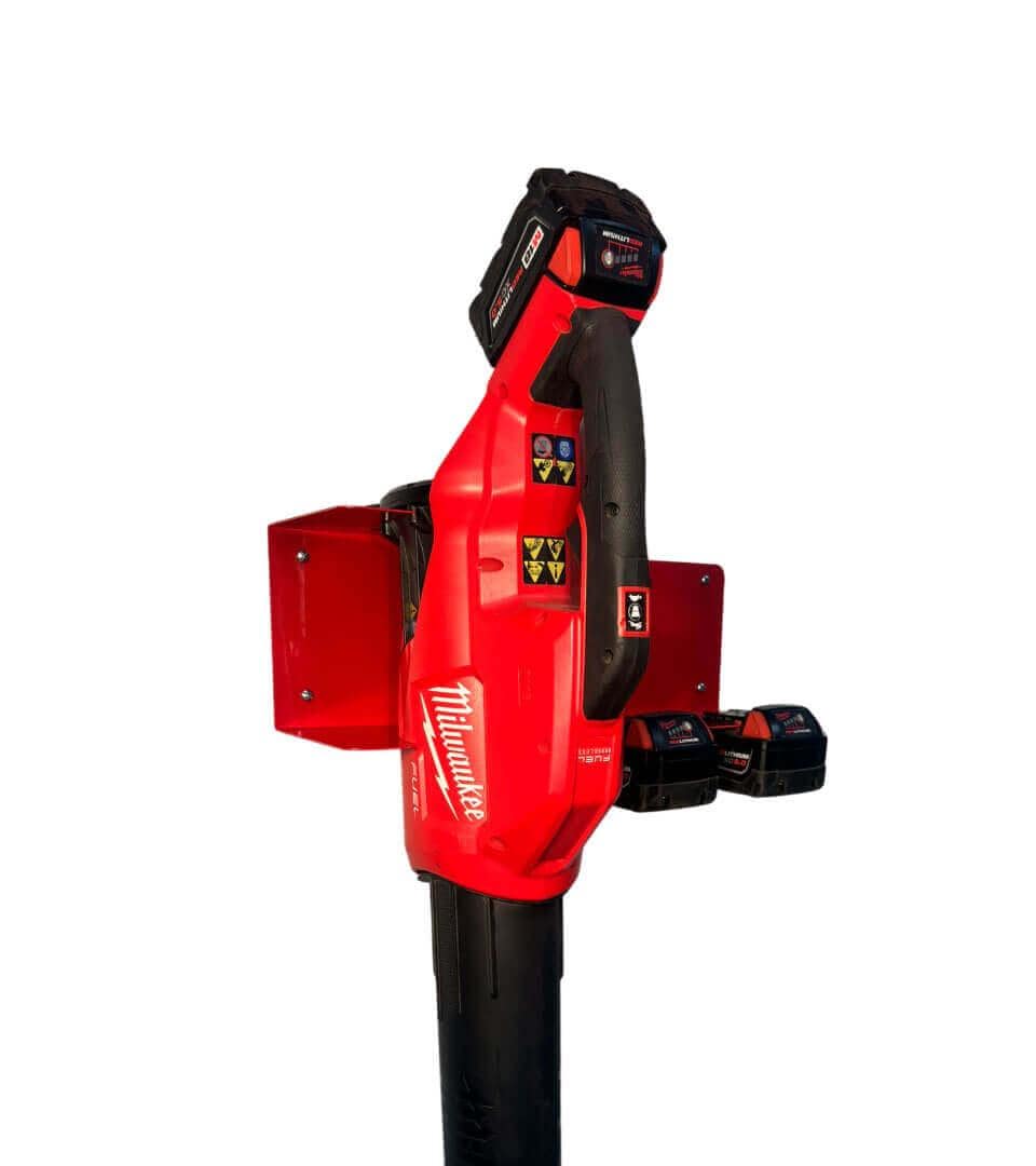Souffleur à feuilles et support de batterie Milwaukee M18