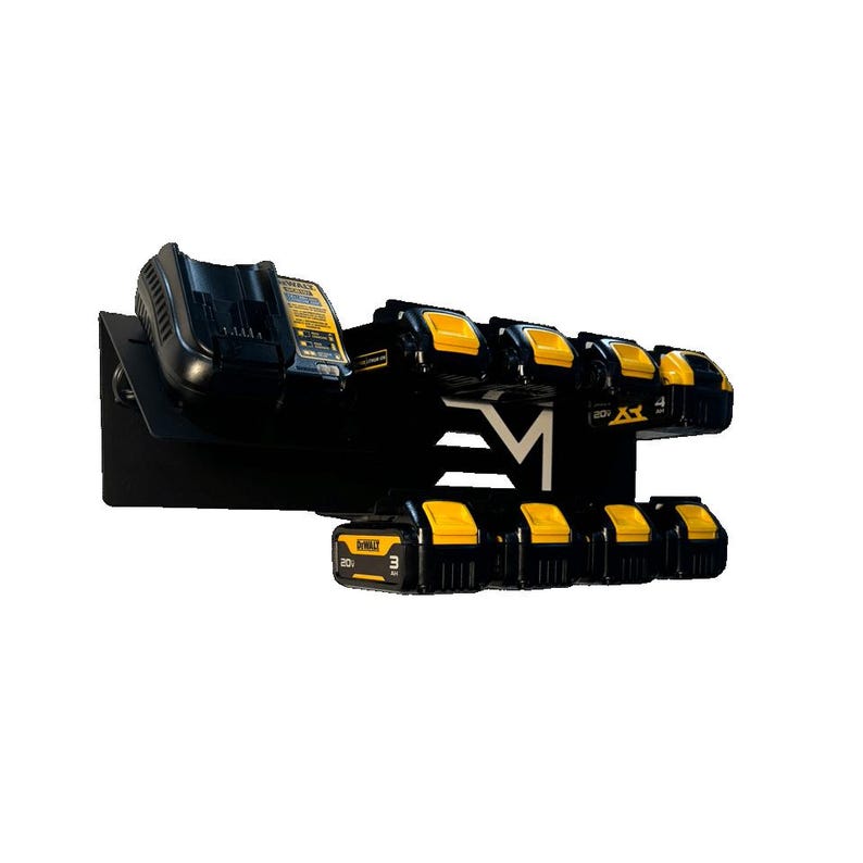 Battery Charging Station Compatible With Dewalt 20V Steel Organizer ...