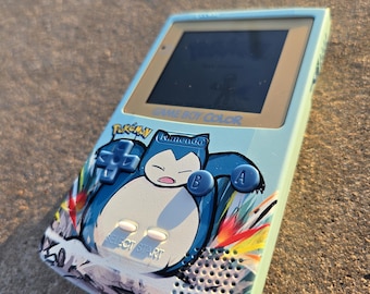 GameBoy Sorlax-utgåva, IPS LCD-skärmmodifiering med uppgradering.