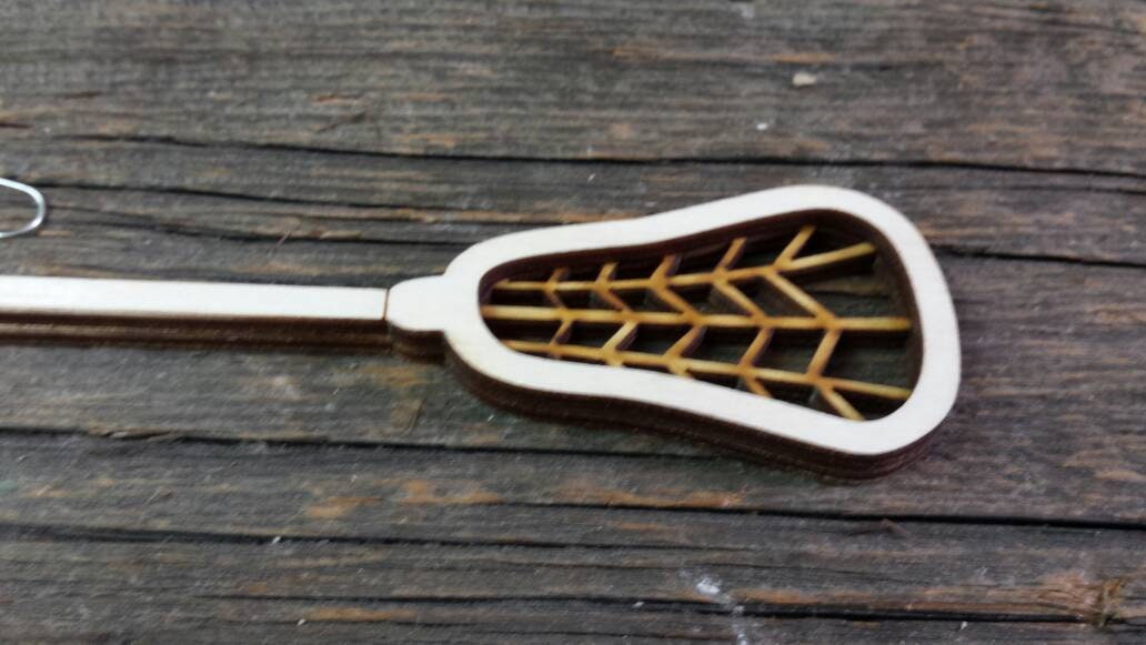 Lacrosse Stick Ornament Etsy
