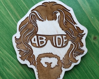 The dude ornament, or magnet.  The Dude abides.