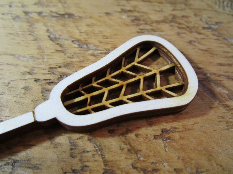 Lacrosse Stick Ornament Etsy