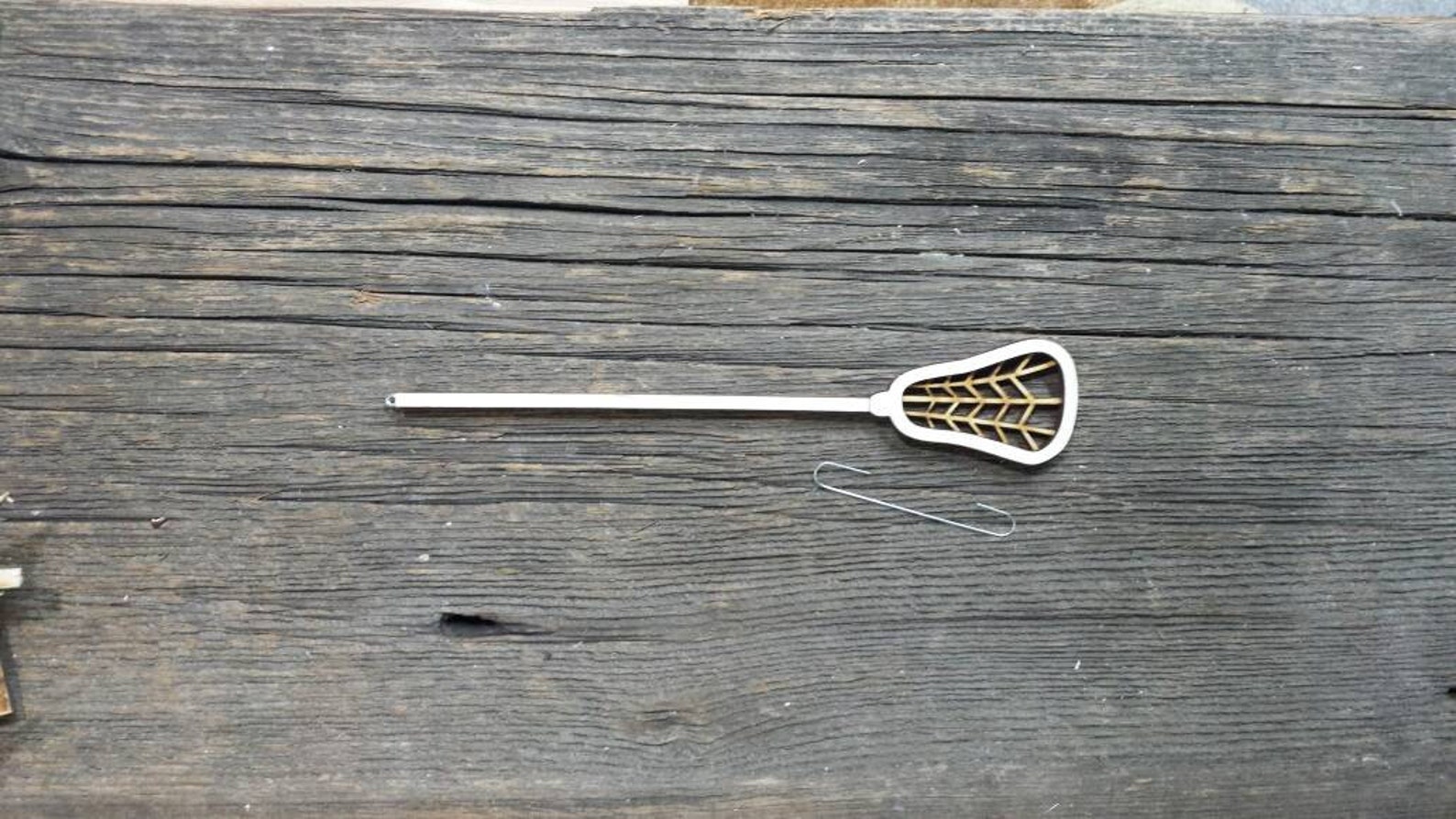 Lacrosse Stick Ornament Etsy