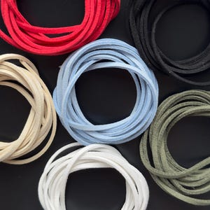 Faux Suede Cord