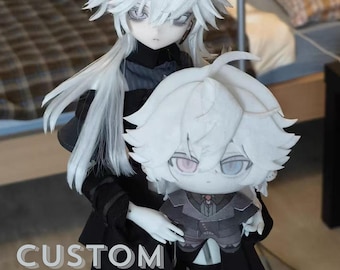 Customized 10cm/3.9inch Cute Plush Dolls,Custom Felt Doll,Picture Doll,Custom Cotton Doll,Birthday Gift,Original or Anime Character Dolls