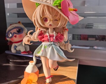 カスタム手作り粘土フィギュア – パーソナライズされたちび、OC、毛皮