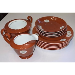 Noritake Nippon Toki Kaisha Japan 12 Pieces Misc No Lid Bone China