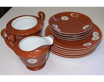 Noritake Nippon Toki Kaisha Japan Pink Carnation China - Etsy
