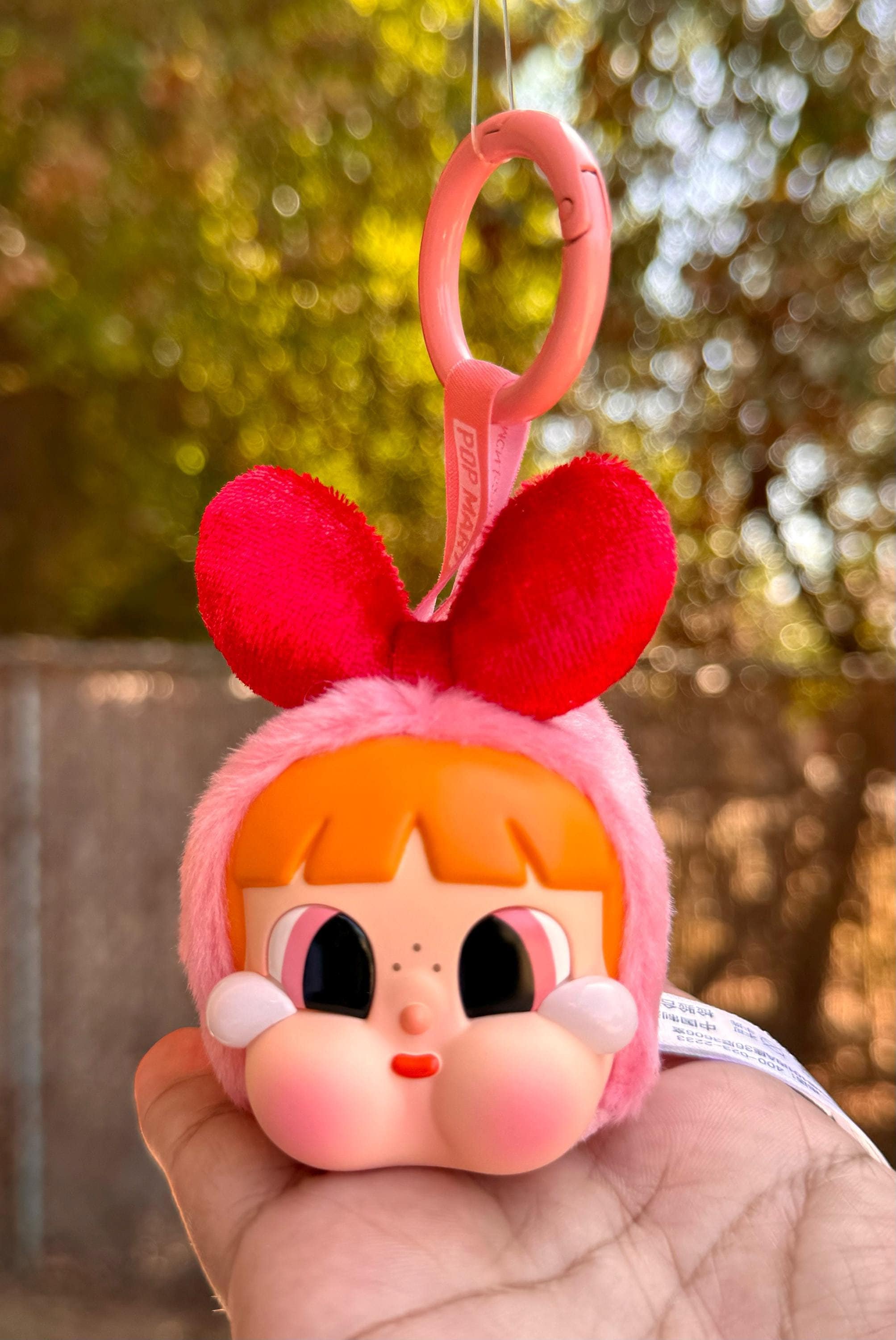 キーホルダー・キーリング CRYBABY X POWERPUFF GIRLS SERIES KEYRING BLOSSOM Crybaby X Powerpuff Girl Series Doll Keyring Random – Kpop Omo