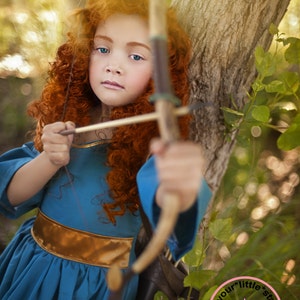 Inspired Brave Merida CharacterDress for Infants, Toddlers, Girls Sizes 12 mos to Size 10