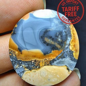Scenic Maligano Jasper cabochon Landscape Picture Stone Jasper Cabochon beautiful for pendant for designer cabochon rare gemstone - A616